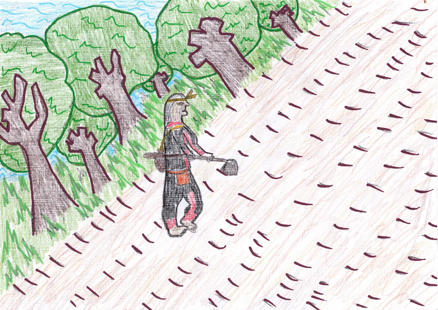 Desenho de Sivaldo Prypôc